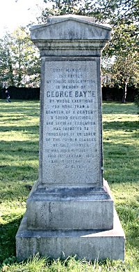 Memorial - George Bayne