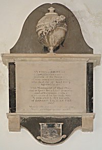 Memorial to Anthony Atcheson