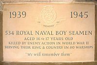Royal Naval Boy Seamen