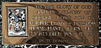 Memorial to George Long