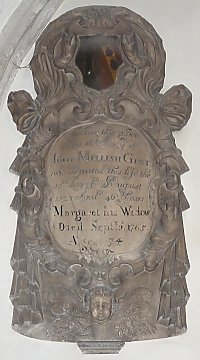 Memorial to John and Margaret Mellish