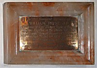 Memorial to William Payne JP