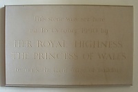 The Princess of Wales Plaque