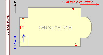 Plan of Christ Church