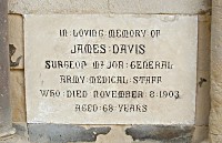 Surgeon Major General James Davis