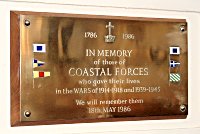 Memorial to Coastal Forces