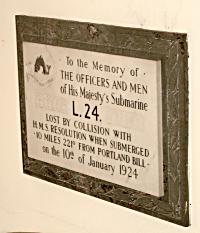 Memorial to Submarine L24