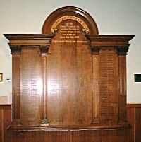 World War 1 Memorial to the Parishioners of St Lukes Church, Southsea