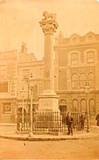 The Napier Column in its original position