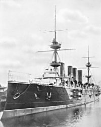 HMS Powerful (Photo - W. Nye, Esq)