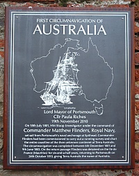 Memorial to Commander Flinders