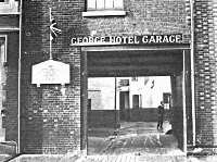 The courtyard at the George Hotel