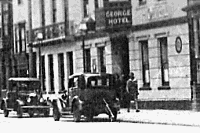 The front of the George Hotel before WW2