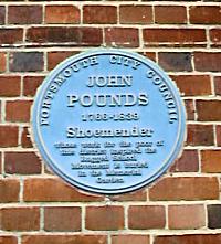 John Pounds Memorial Church - plaque 1