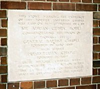 John Pounds Memorial Church - plaque 2