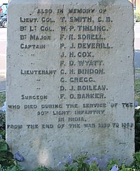 Memorial to the men who fell at Lucknow