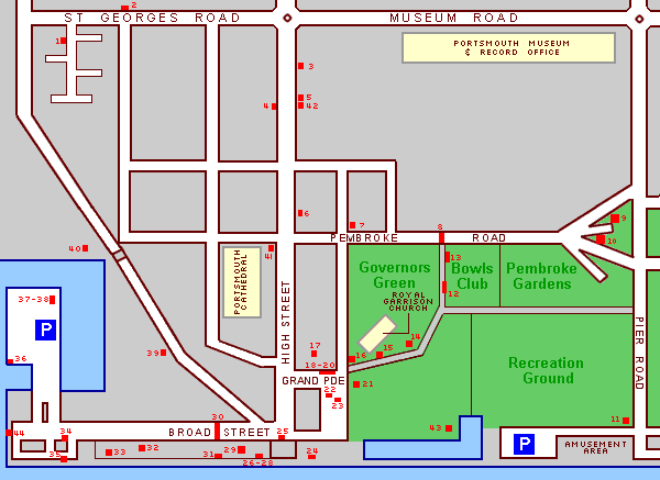 Plan of Old Portsmouth