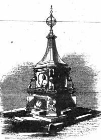 The drinking fountain presented by Major General Sir James Yorke Scarlett in 1861