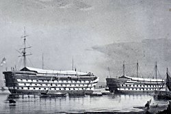 HMS Excellent and HMS Calcutta, 1866