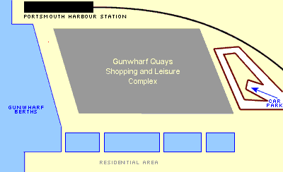 Plan of Gunwharf