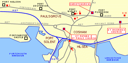Map of North Portsmouth