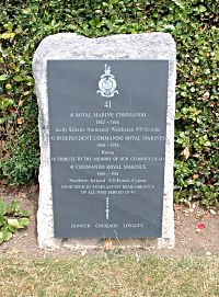 Memorial to 41 (RM) Commando