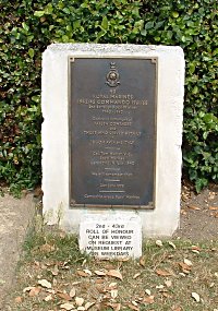Memorial to 42 (RM) Commando