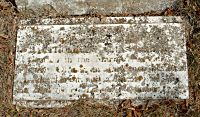 Captain Bartholomew Chaundry Grave Marker