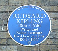 Rudyard Kipling Plaque