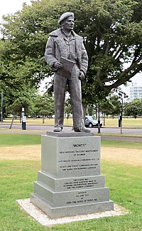 Statue of Field Marshal Viscount Montgomery