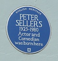Peter Sellers plaque
