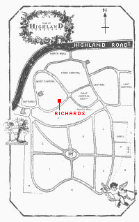 Plan of cemetery