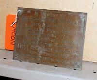 Lieut. R. C. Slade-Baker Memorial Plaque