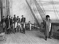Napolean aboard HMS Bellerophon
