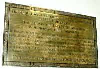 Memorial to the men of HMS Euryalus