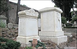 The Tombs of Charles Ryder and Rosa Bathurst