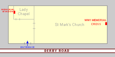 Plan of St Marks Church
