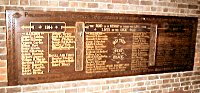 Memorial to St Peters Parishioners