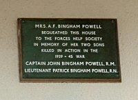 Captain J and Lieut P Bingham Powell