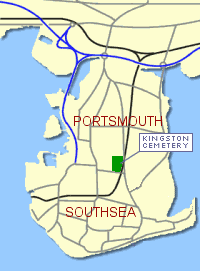 The War Graves of Portsmouth Men and Women buried in Kingston Cemetery